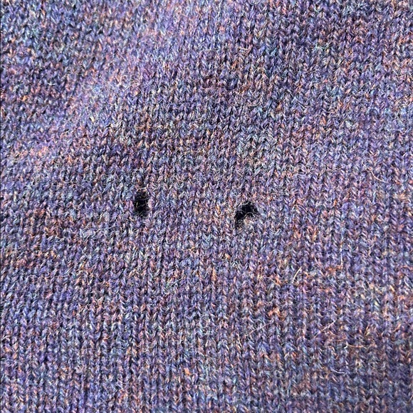 Vintage Eddie Bauer Men's Rich Blue Crewneck Sweater - Picture 3 of 5